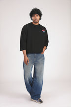 BLACK LOSE TEE