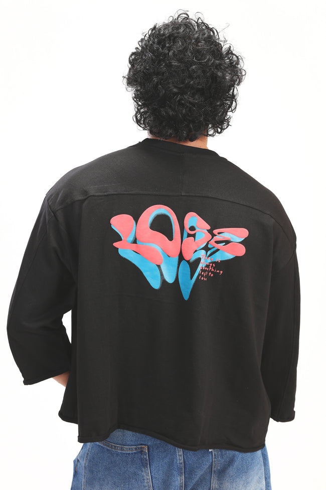 BLACK LOSE TEE Hover Image