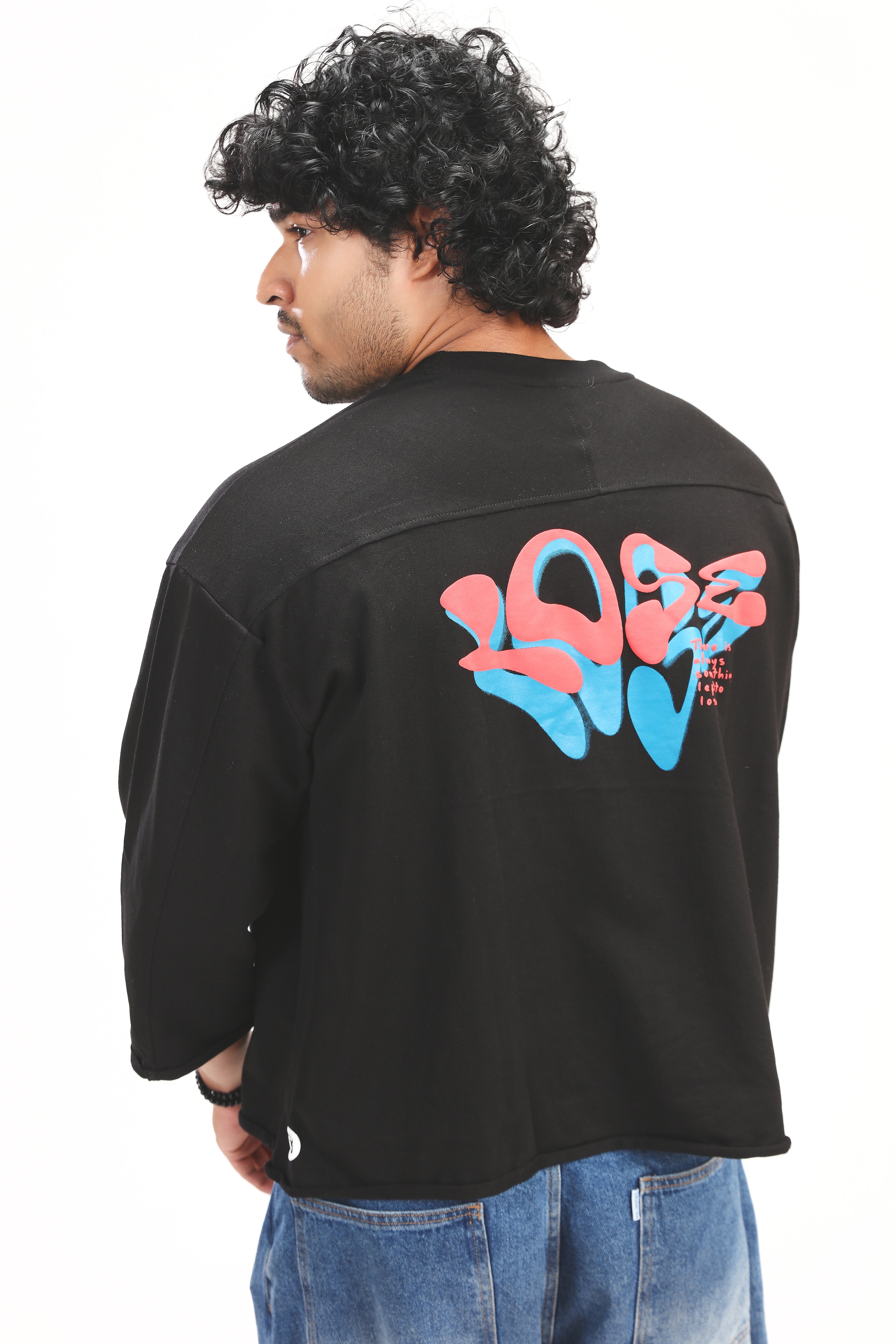 BLACK LOSE TEE