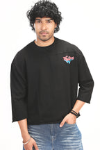 BLACK LOSE TEE