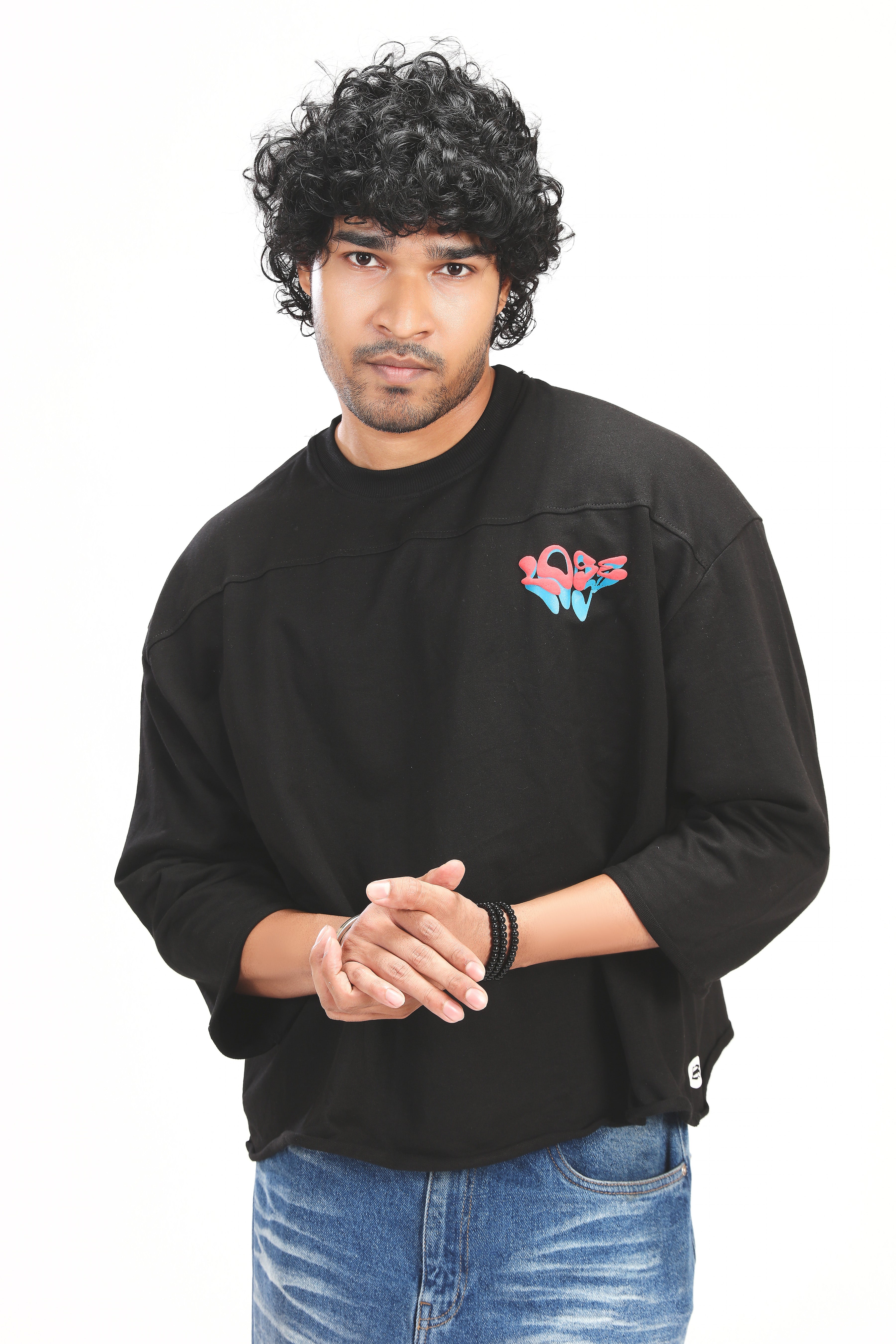 BLACK LOSE TEE
