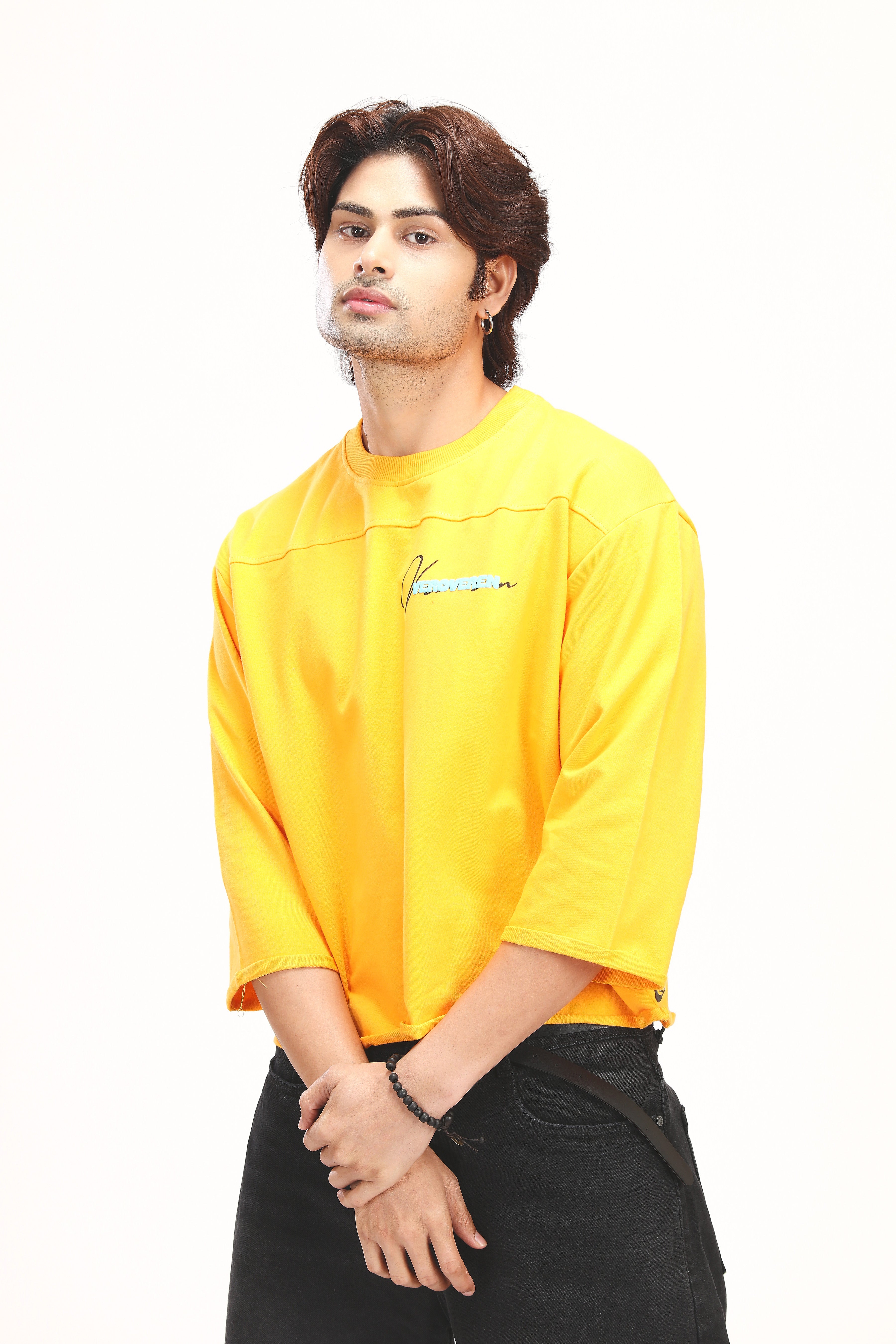 STAYGROOVY YELLOW TEE