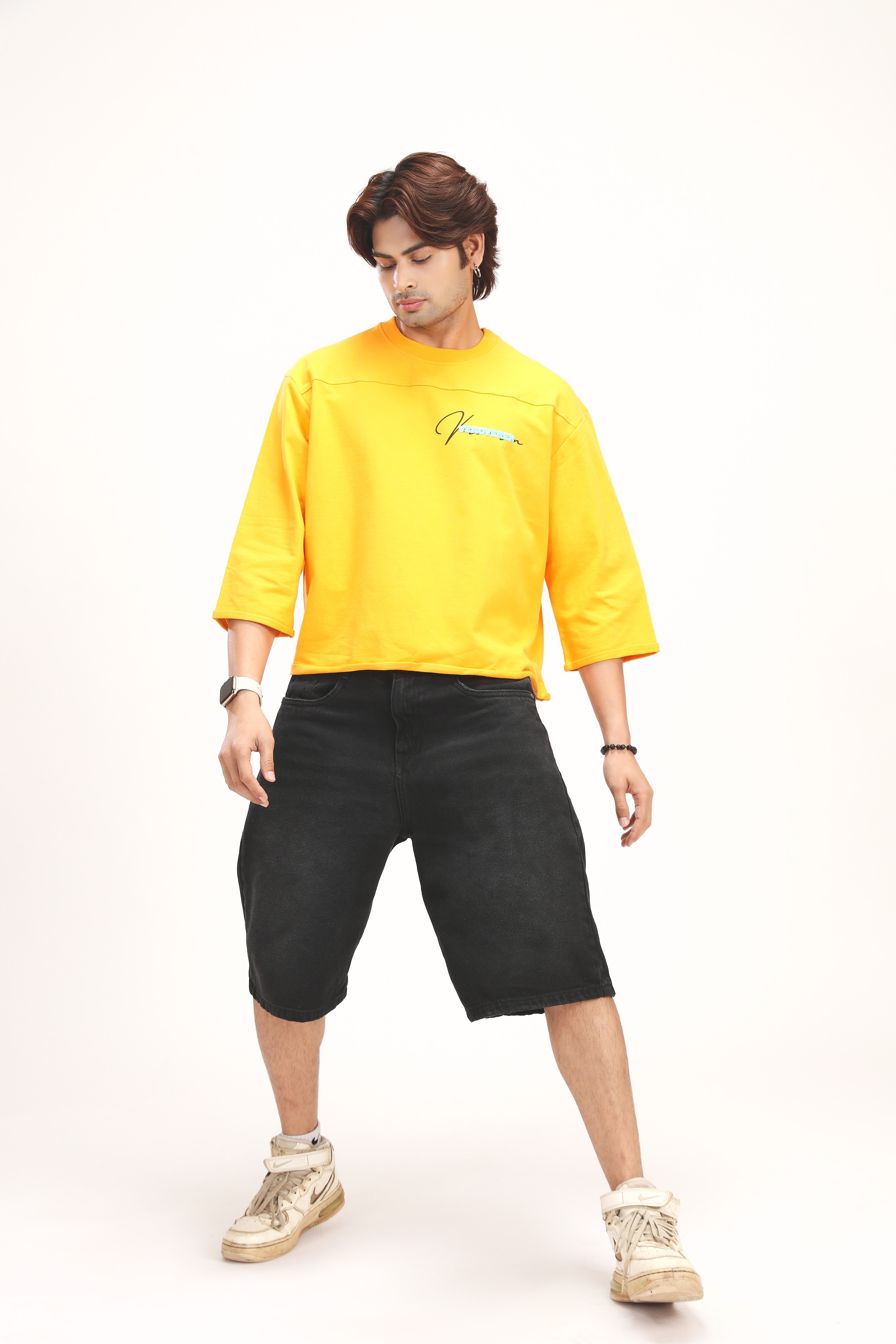 STAYGROOVY YELLOW TEE