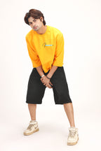 STAYGROOVY YELLOW TEE