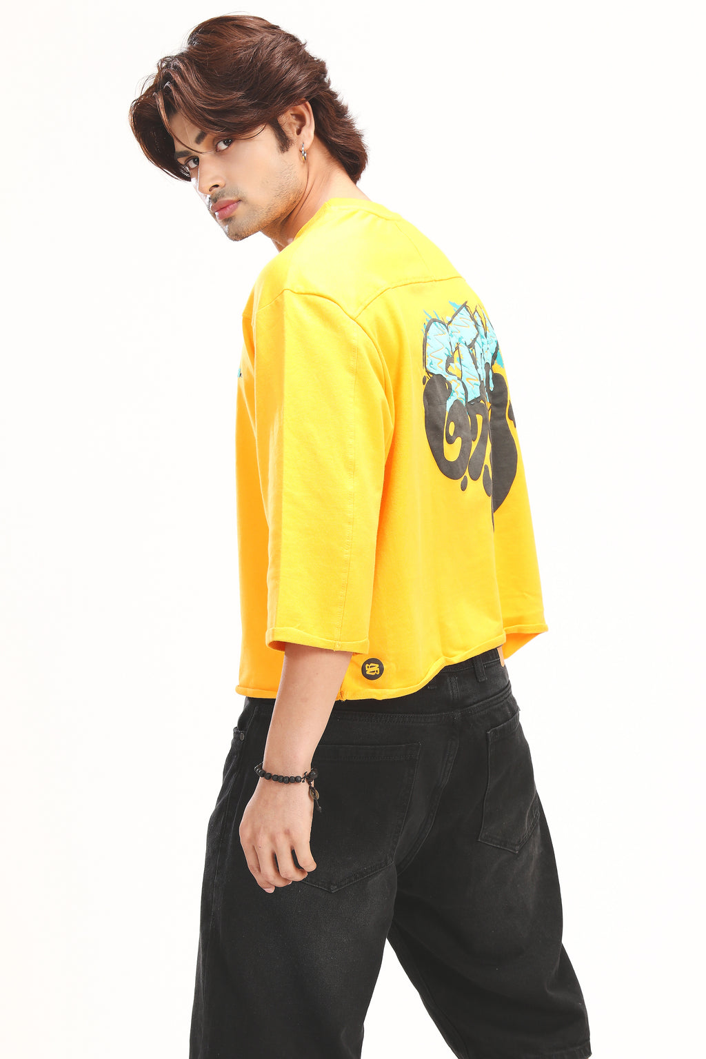 STAYGROOVY YELLOW TEE