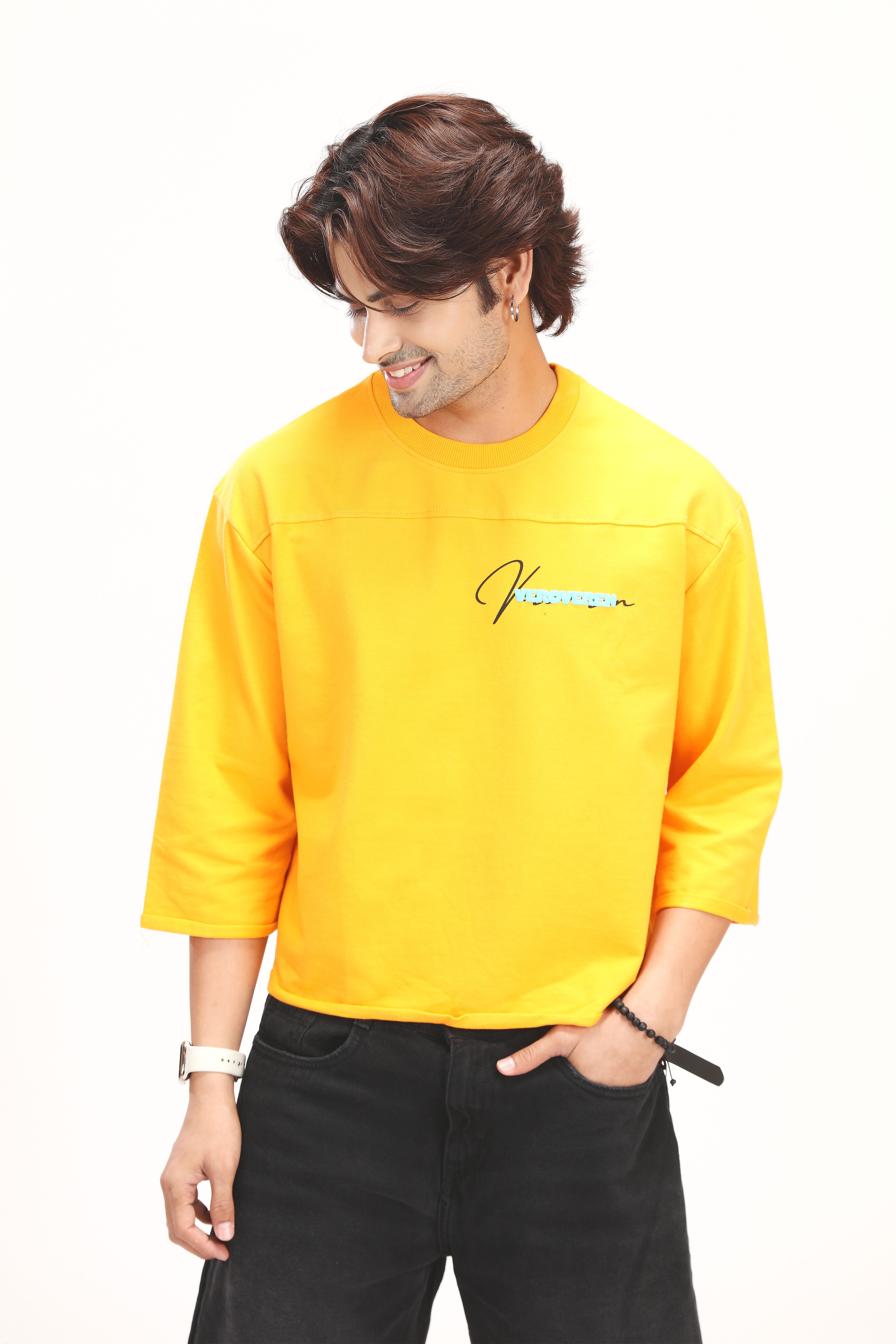 STAYGROOVY YELLOW TEE