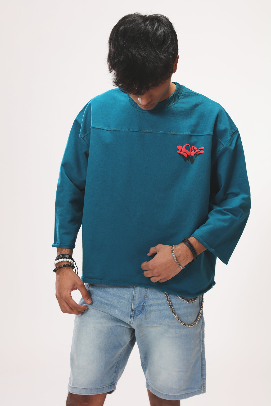 BLUE LOSE TEE
