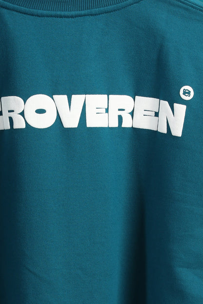 TEAL BLUE BASIC T-SHIRT