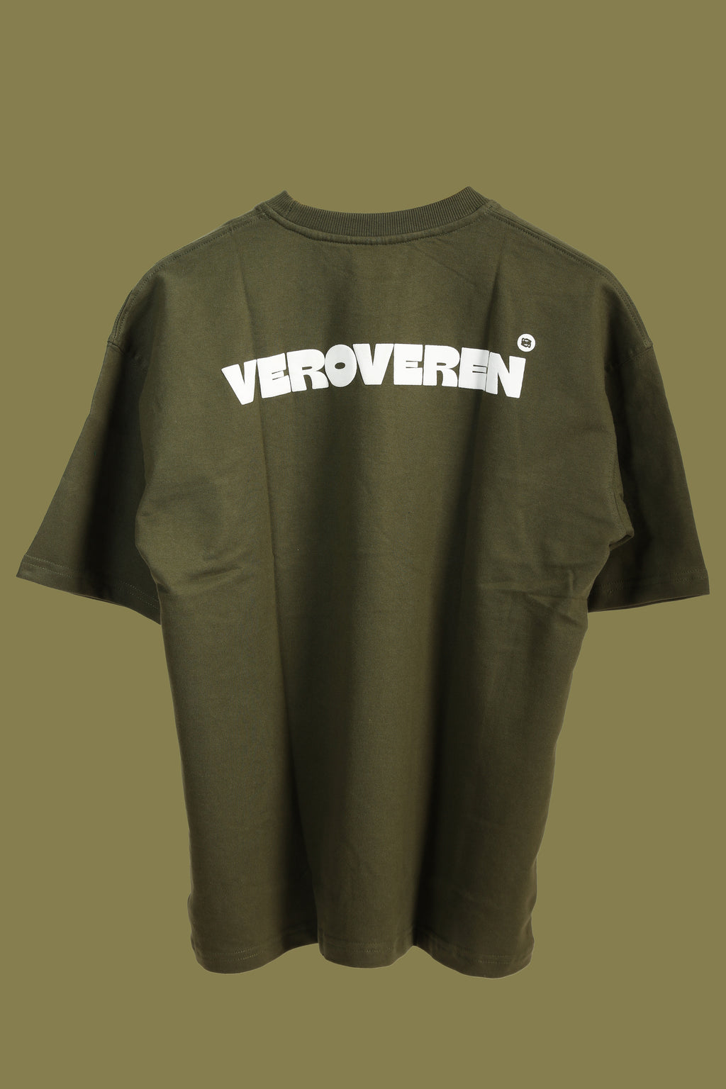 OLIVE GREEN BASIC T-SHIRT