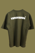 OLIVE GREEN BASIC T-SHIRT