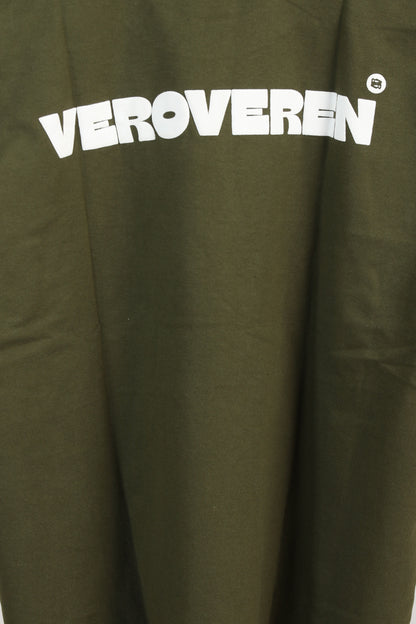 OLIVE GREEN BASIC T-SHIRT