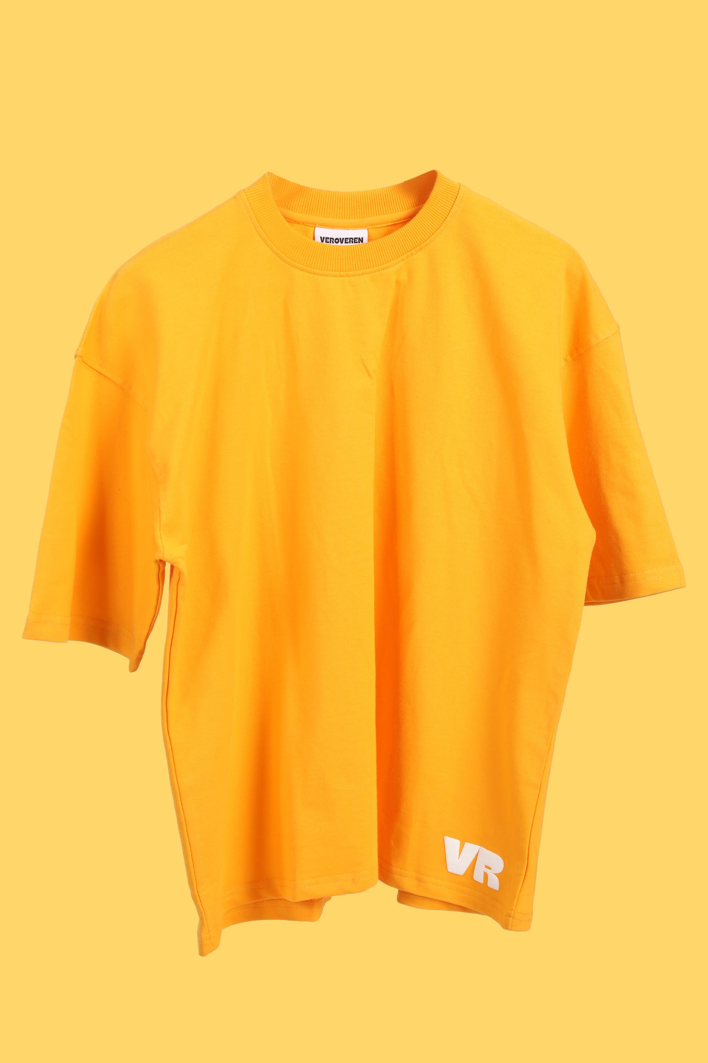 MUSTARD YELLOW BASIC T-SHIRT