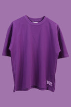 PURPLE BASIC T-SHIRT