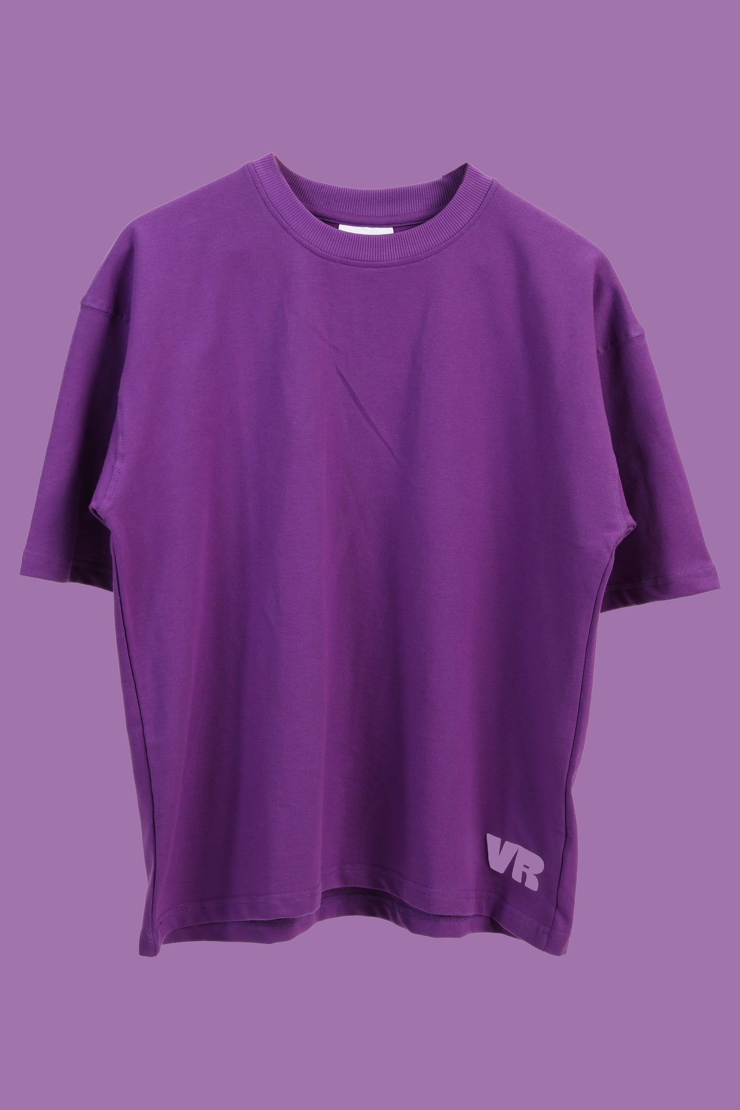 PURPLE BASIC T-SHIRT