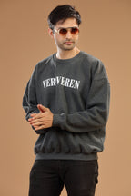 Grey Round Neck Sweatshirt