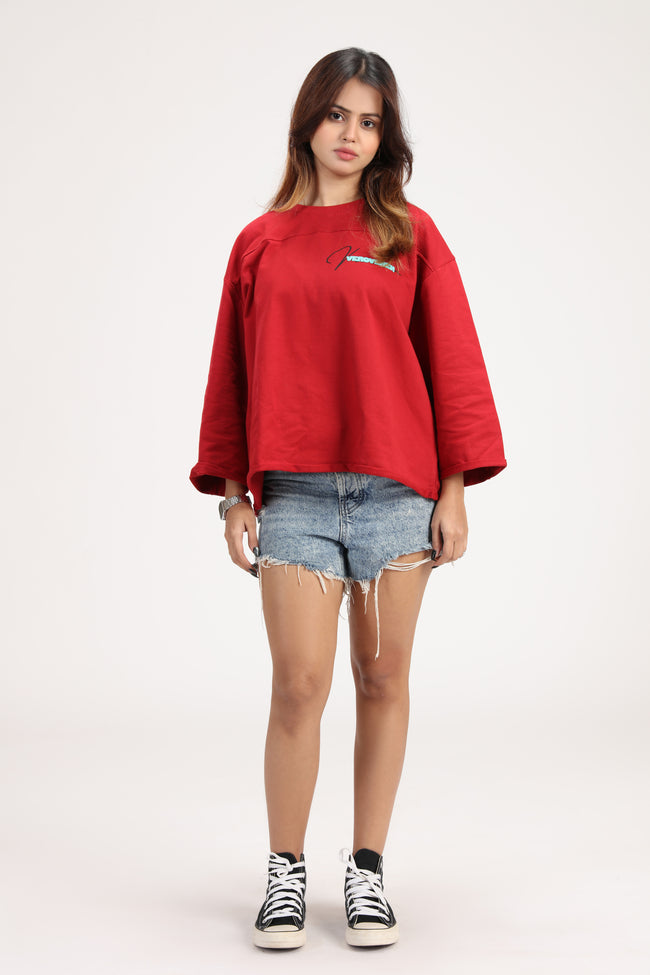 STAYGROOVY RED TEE Hover Image