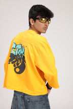 STAYGROOVY YELLOW TEE
