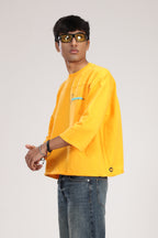 STAYGROOVY YELLOW TEE