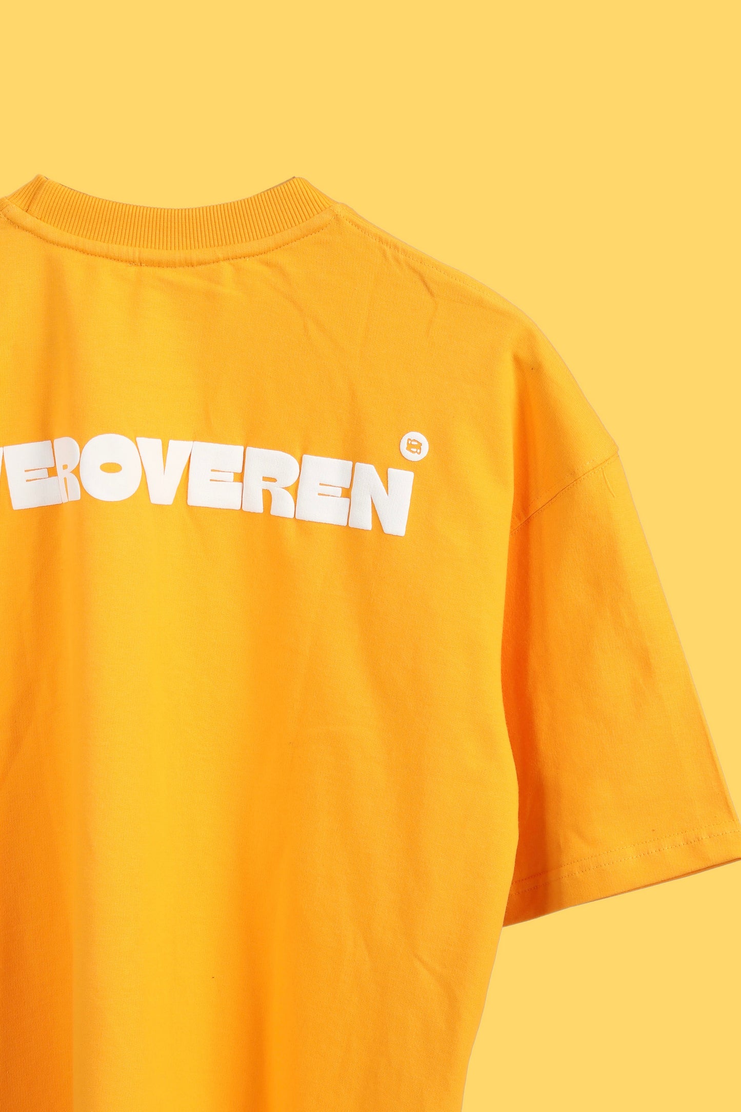 MUSTARD YELLOW BASIC T-SHIRT