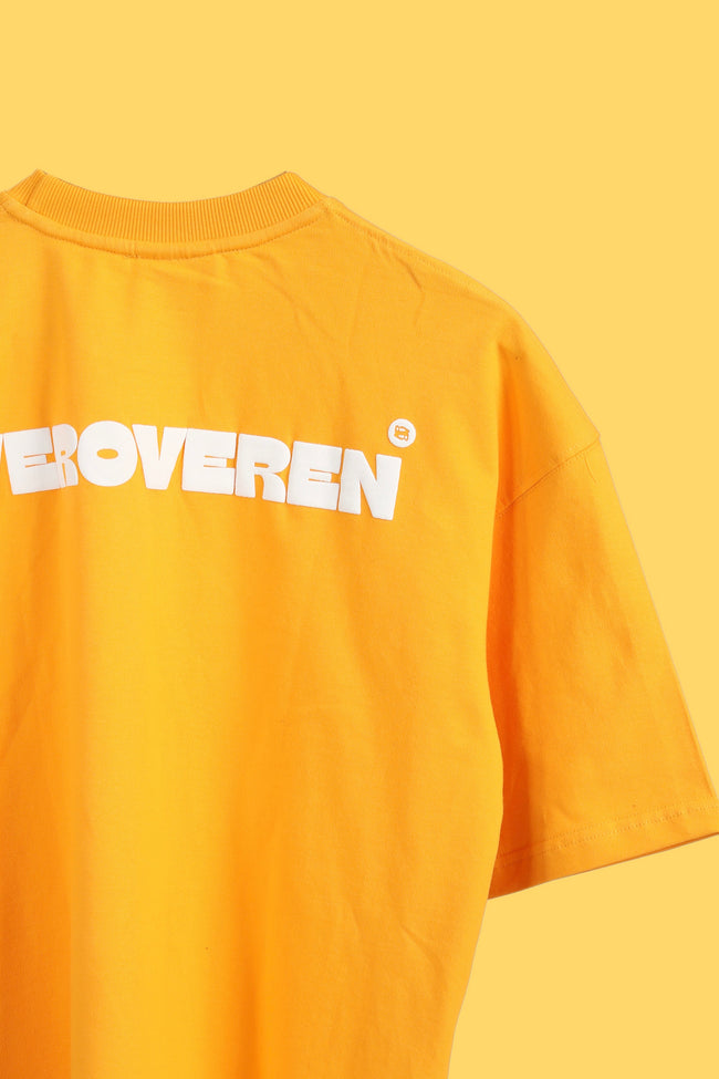 MUSTARD YELLOW BASIC T-SHIRT Hover Image