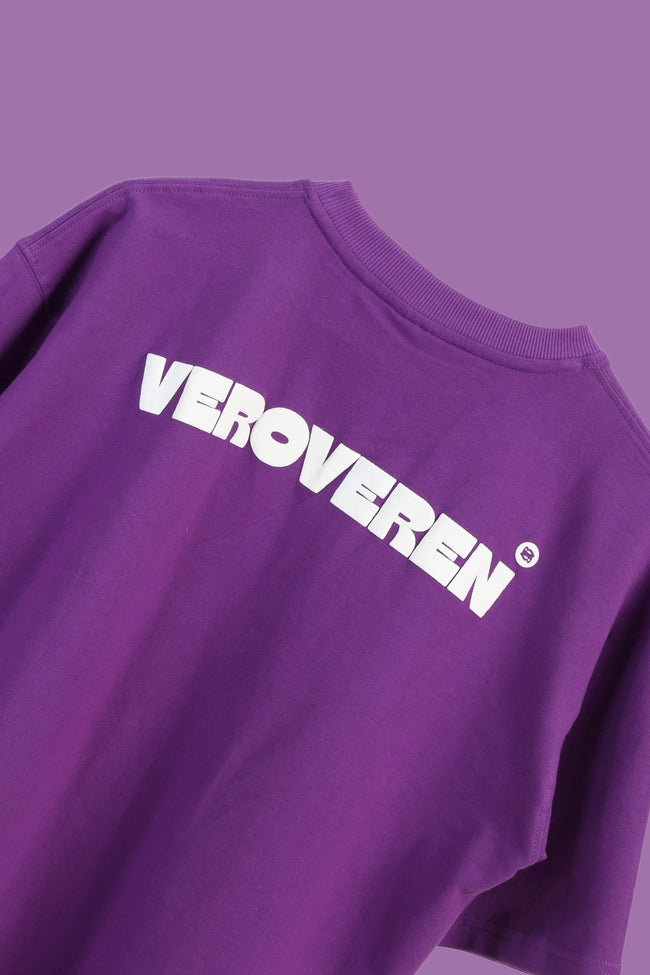 PURPLE BASIC T-SHIRT Hover Image